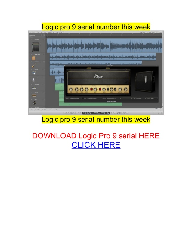 logic pro 9 audio content 1 dmg